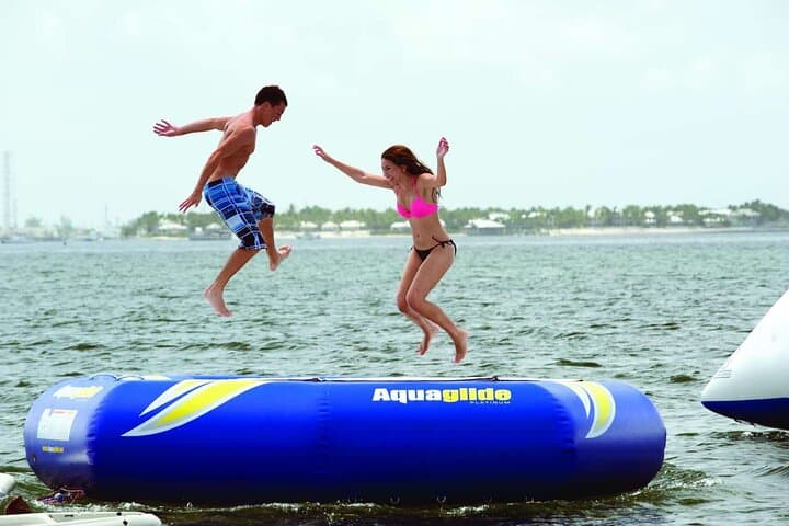 Miami Ocean Playground: 3-Hour Pontoon Tour with Waterslide, Snorkeling & Paddle Sports photo 3
