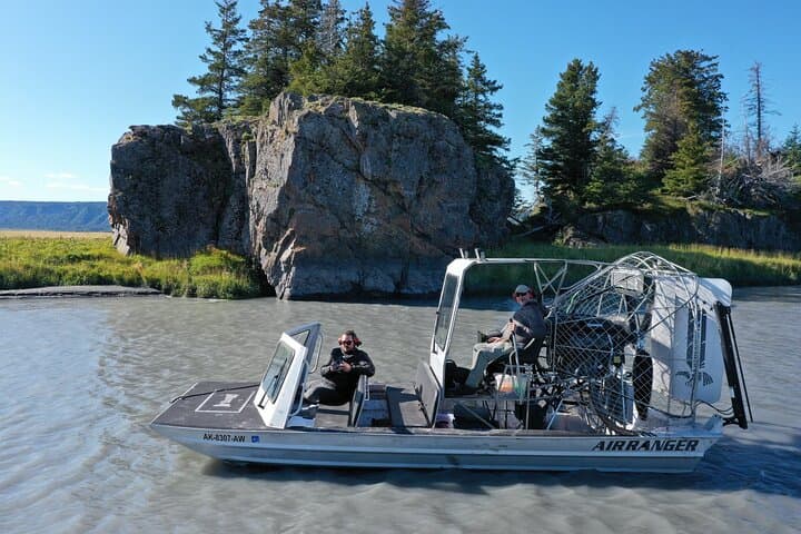 Kachemak Bay Airboat Tour from Homer — Explore Tidal Flats and River Channels