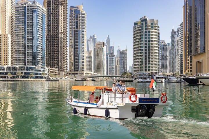 Dubai Marina Abra Sightseeing Cruise: 1-Hour Luxury Canal Tour photo 1
