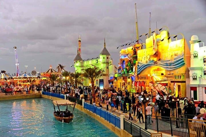 Evening at Dubai's Global Village: Tickets, Dinner & Transfers