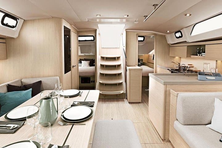 Private Santorini Caldera Sailing Cruise on Beneteau Oceanis 46.1 photo 5