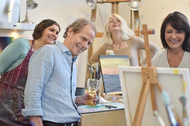 Abstract Painting Workshop in Santa Fe: Downtown Studio Class for Beginners photo 2