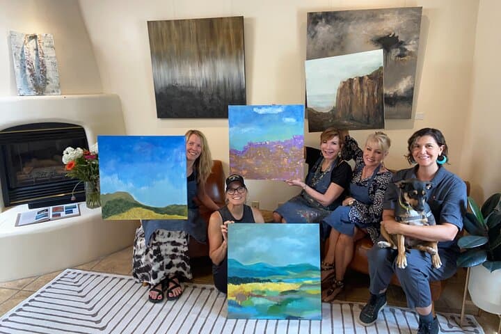 Abstract Painting Workshop in Santa Fe: Downtown Studio Class for Beginners photo 6