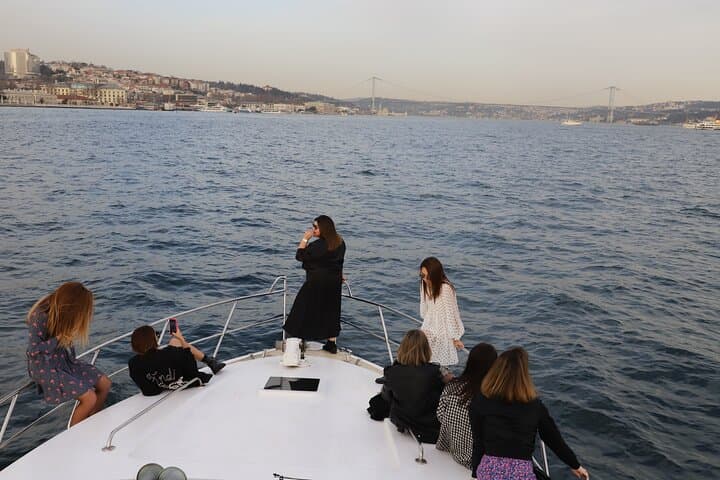 Sunset Yacht Cruise on the Istanbul Bosphorus — Luxury Evening Sail photo 6