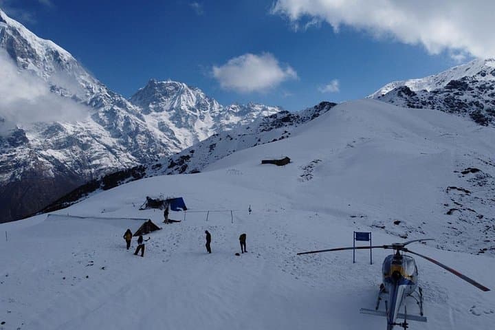 Helicopter Landing at Annapurna Base Camp — Scenic ABC Heli Tour from Pokhara photo 1
