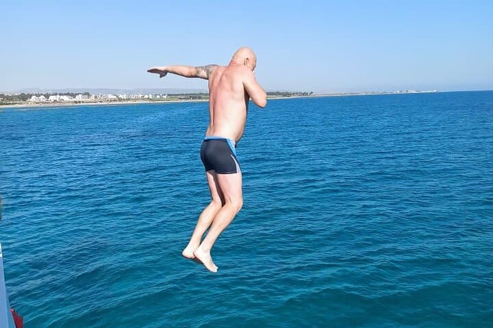 Paphos Glass-Bottom Boat: Snorkel, Slide and Spot Sea Turtles on a 2.5-Hour Cruise photo 5