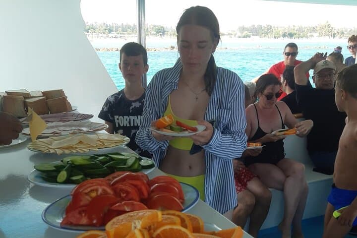 Paphos Glass-Bottom Boat: Snorkel, Slide and Spot Sea Turtles on a 2.5-Hour Cruise photo 6