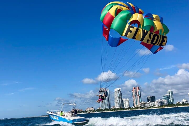 Parasail Over South Beach: Flysobe 8–10 Minute Aerial Flight from Miami Beach Marina