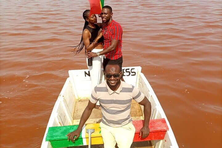 Pink Lake Private Tour from Dakar — Lac Rose Boat Ride, Salt Harvest & Dune ATV