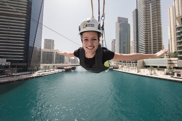 XLine Dubai Marina Zipline: Solo Urban Flight Over Dubai's Skyline photo 2