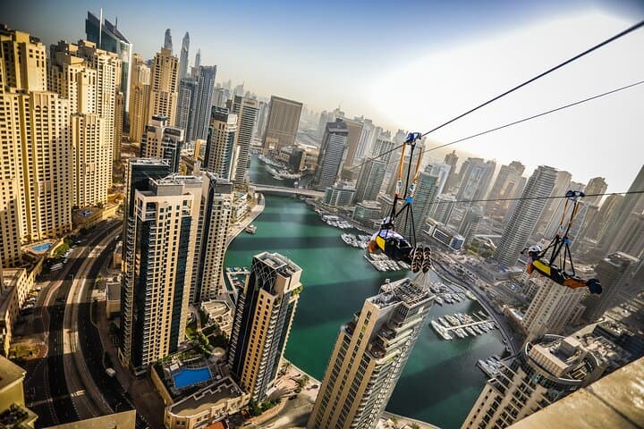 XLine Dubai Marina Zipline: Solo Urban Flight Over Dubai's Skyline photo 4
