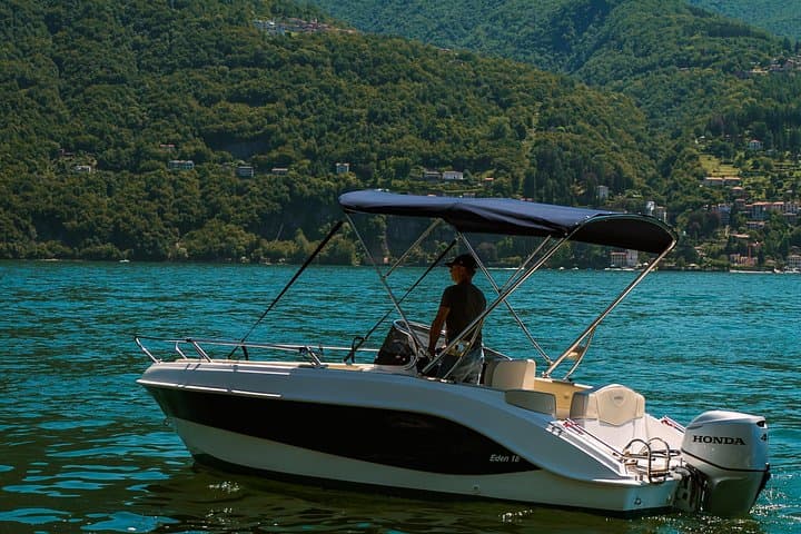 Drive Your Own Boat on Lake Como: Self-Drive Boat Rental from Carate Urio photo 1