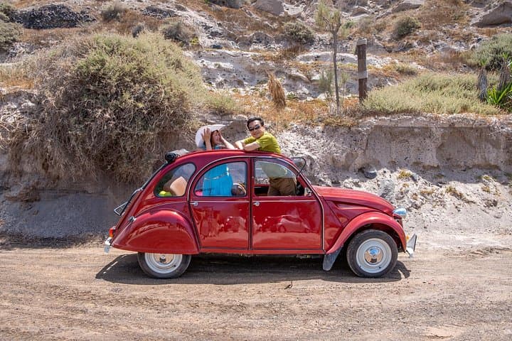 Santorini 2CV Photography Tour: Private 4-Hour Vintage Photo Drive photo 2