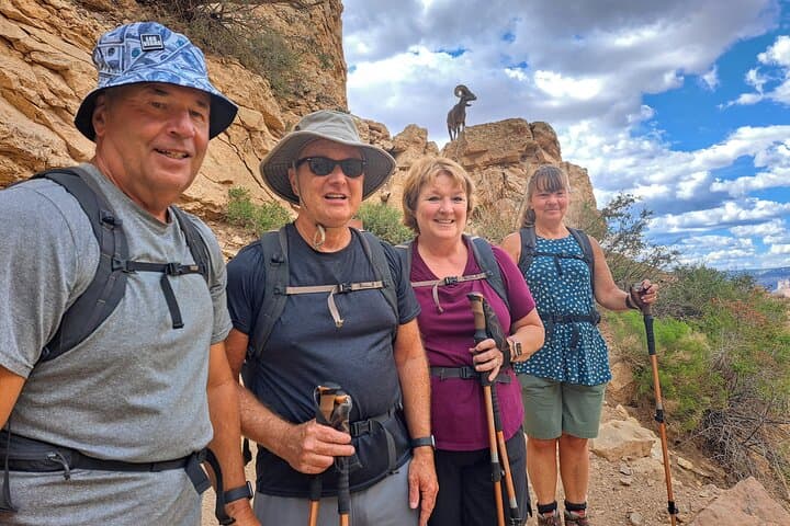 Half-Day Private South Kaibab Hike — Below-the-Rim Grand Canyon Adventure photo 6