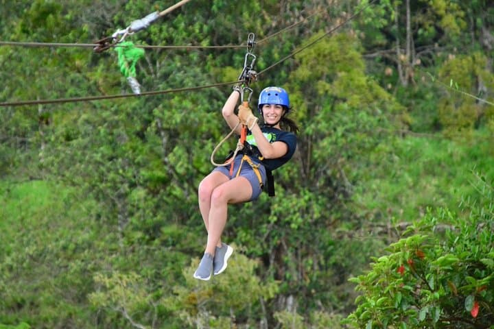 One-Day Adrenaline in La Fortuna: Canyoning, Rafting, Zipline & Hot Springs photo 3