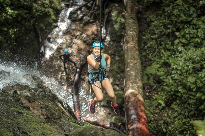 One-Day Adrenaline in La Fortuna: Canyoning, Rafting, Zipline & Hot Springs photo 5
