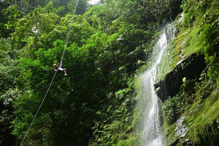 One-Day Adrenaline in La Fortuna: Canyoning, Rafting, Zipline & Hot Springs photo 6