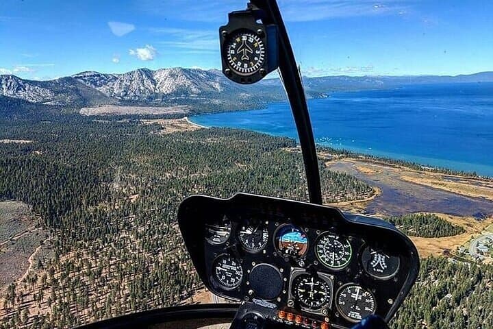 Circle Lake Tahoe by Helicopter: 45-Min Shoreline Flight to Emerald Bay photo 4