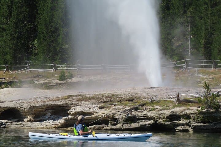 Morning Kayaking Adventure on Yellowstone Lake: Paddle to West Thumb Geyser Basin photo 2