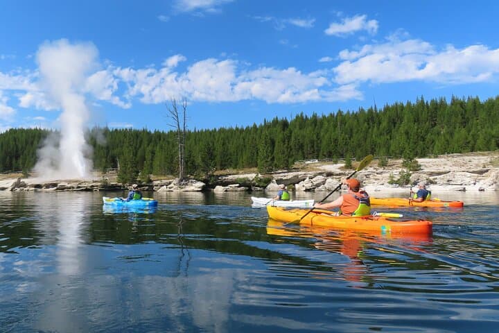Morning Kayaking Adventure on Yellowstone Lake: Paddle to West Thumb Geyser Basin photo 6