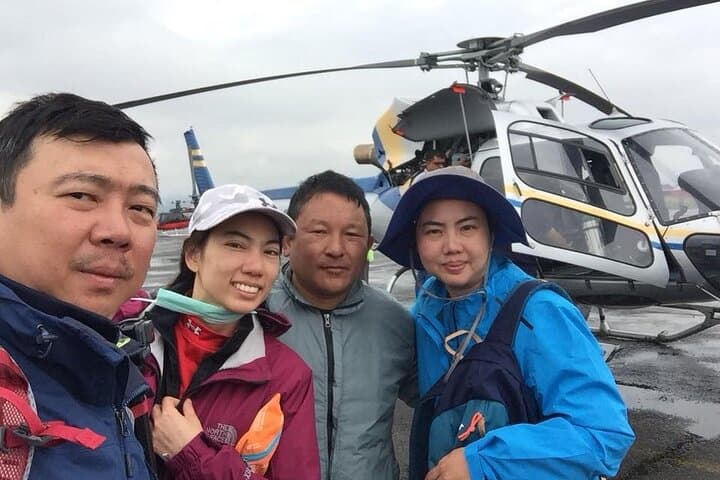Helicopter to Everest Base Camp: Landing at Hotel Everest View photo 5