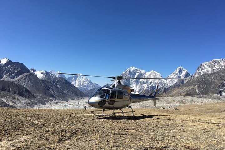 Helicopter to Everest Base Camp: Landing at Hotel Everest View photo 2