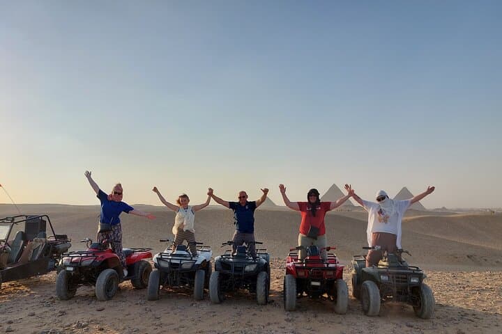 Sunset ATVs & Camel Rides: Private Giza Pyramids, Sphinx & Lunch Experience