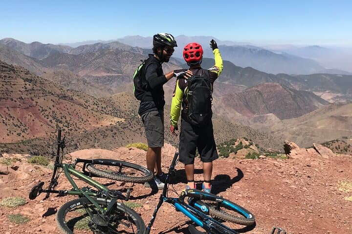 Full-Day Atlas Mountains Mountain Bike Trip from Marrakech