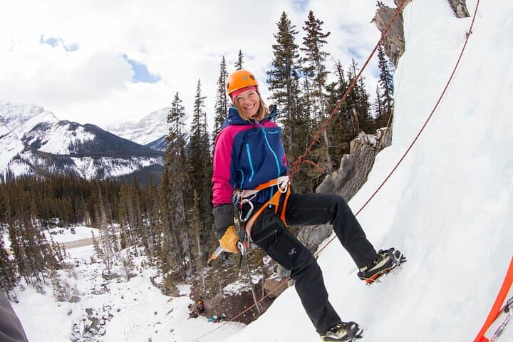 Ice Climbing in Jasper’s Maligne Canyon: A Guided Frozen Waterfall Adventure photo 4