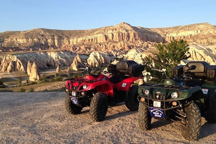 Cappadocia Sunset ATV Tour: Quad Adventure Through Rose and Love Valleys photo 3
