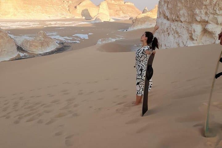 Cairo to Bahariya Oasis: Day Tour to the Black & White Deserts photo 1