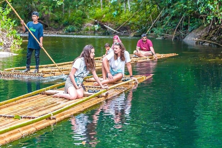 Phang Nga Bamboo Rafting and Jungle ATV Adventure from Phuket