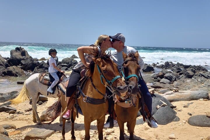 Aruba Ecological Beach Horseback Ride — Desert Trails to Turquoise Shoreline photo 6