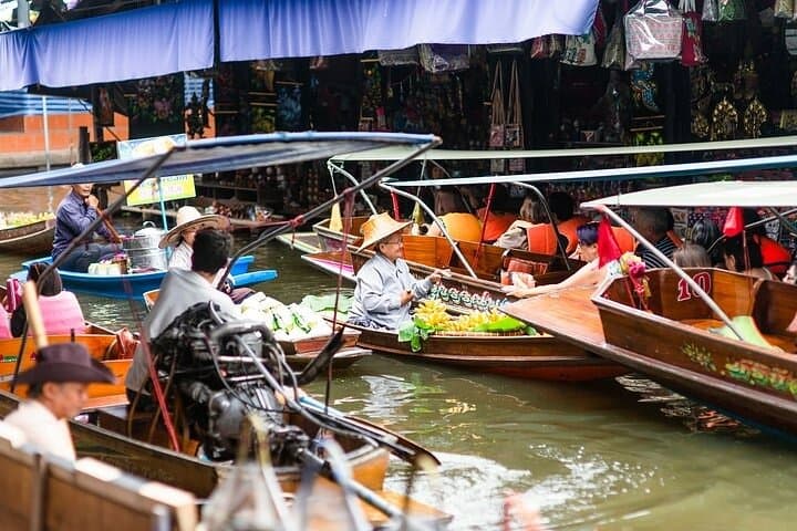 Damnoen Saduak Floating Market & Maeklong Railway Market Day Trip from Bangkok photo 2