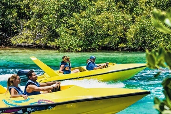 Mangrove Jungle Speedboat Tour to Punta Nizuc Reef photo 5