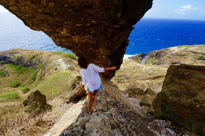 East Oahu Adventure: Hike to an Arch, Swim Waimanalo Beach & Local Plate Lunch