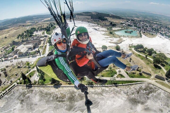 Paragliding Over Pamukkale: Tandem Flights Above Turkey's Cotton Castle photo 2