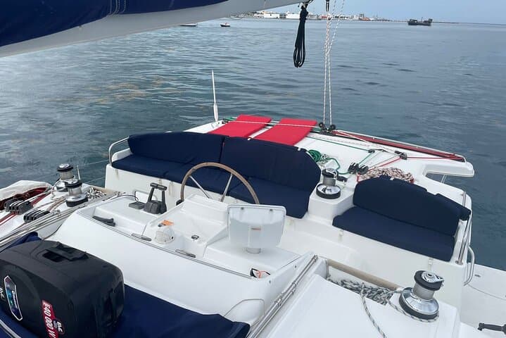 Private 5-Hour Cozumel Catamaran Cruise with Snorkeling, Lunch & Drinks photo 3