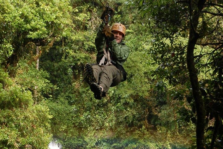 Cloud-Forest Canopy & Coffee Tour from San José — 13-Platform Adventure
