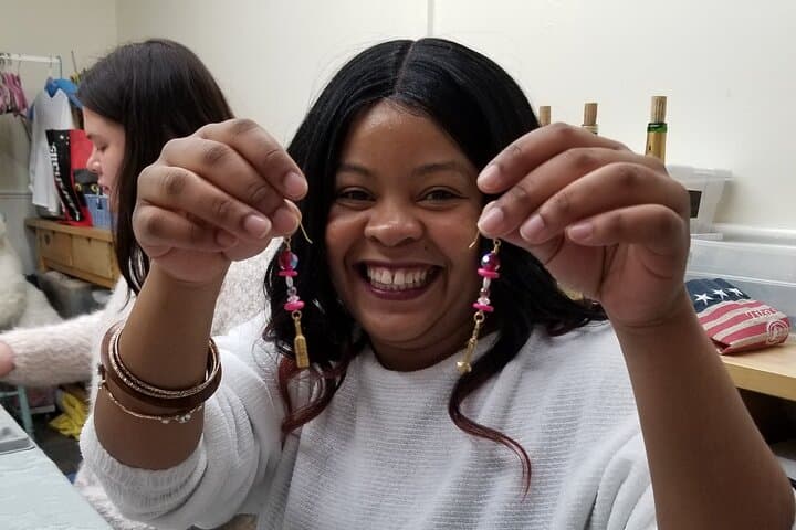Hands-On Bead Earring Workshop in Newark — Make Two Pairs in 90 Minutes photo 3