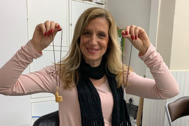 Beginner Wire-Wrapping Raw Gemstone Pendant Class in Newark photo 4