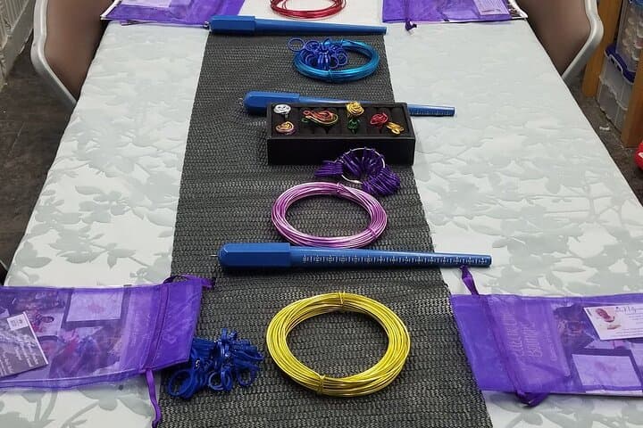 Wire Wrapping Gemstone Rings Class in Newark — Beginner Jewelry Workshop photo 3