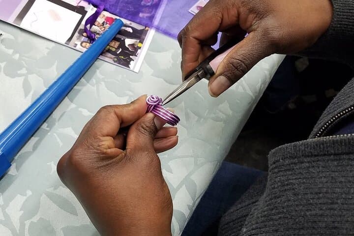 Wire Wrapping Gemstone Rings Class in Newark — Beginner Jewelry Workshop photo 4