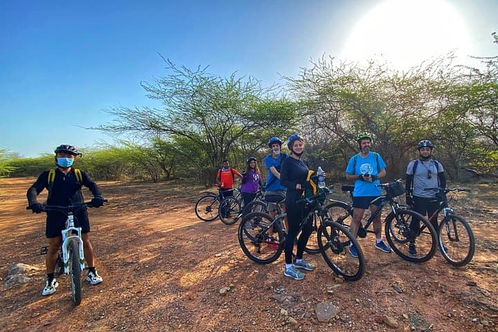 Cycle the Aravalli: Mangar Bani to Panikot Lake Organic Day Tour from Delhi photo 2