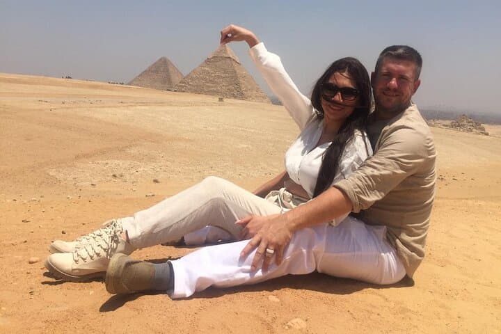 Half-Day Giza Pyramids, Sphinx & Felucca Ride — Private Tour from Cairo photo 2