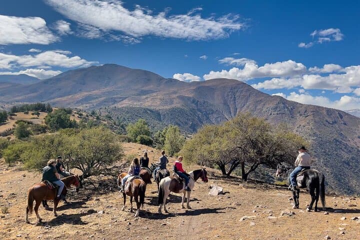 Andes Horseback Ride with Cheese & Wine Picnic — Private Tour from Santiago