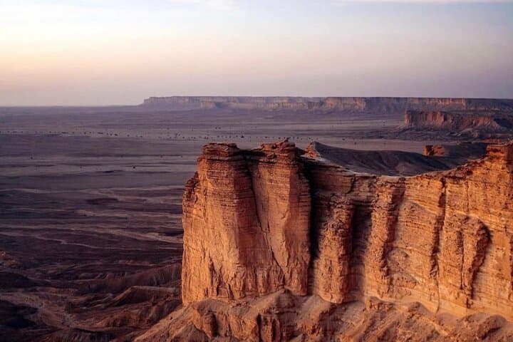 Edge of the World (Jabal Fihrayn) — Sunset Cliffs & Desert Camp from Riyadh photo 1
