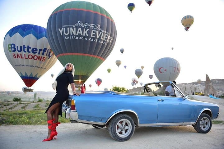 Cappadocia Dream Drive: Classic Car Tour to Göreme Balloon Sites photo 2
