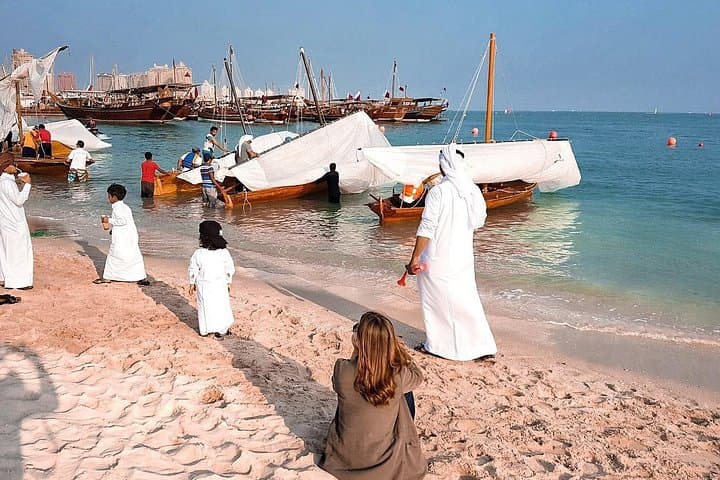 Private Lusail and Doha Corniche Tour — Lusail Stadium, Dhow Harbor & Katara Cultural Village photo 4