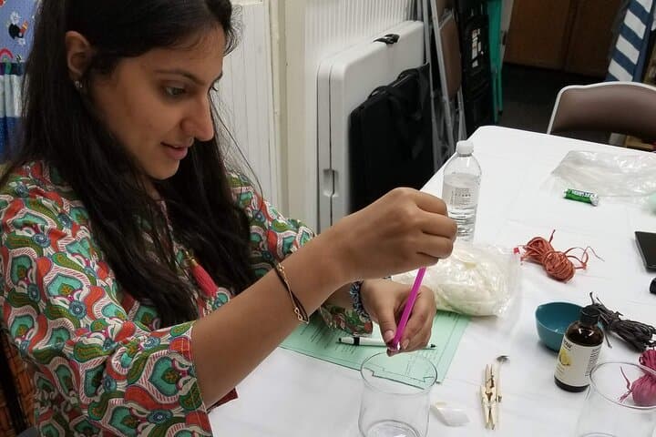 Wood Wick Candle Making Class in Newark — Hands-On Soy Candle Workshop photo 3